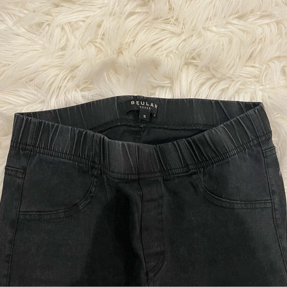 Black Moto Skinny Pants - Picture 4 of 4